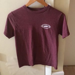 VANS OFF THE WALL 1966 Maroon Tee